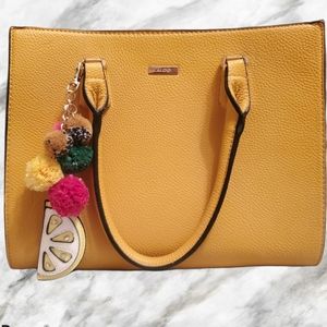 Aldo Tote Purse Large Yellow